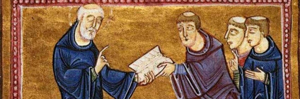Монахи времен средневековья