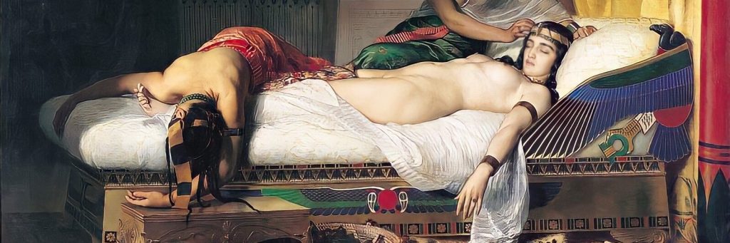 Жан-Андре Риксен: Смерть Клеопатры (1874)