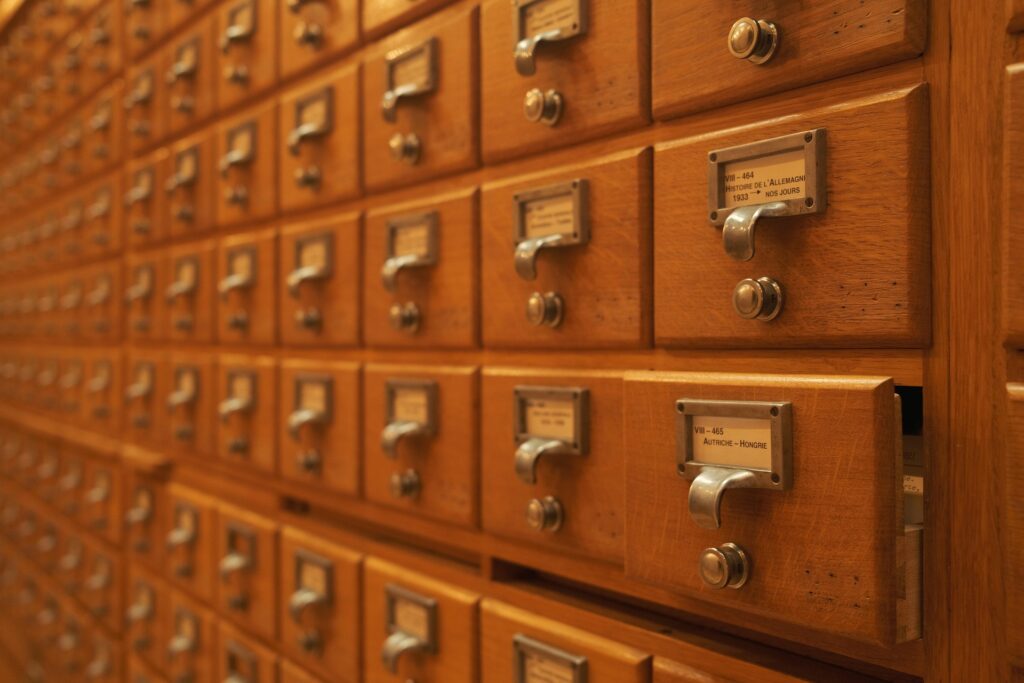 Каталожные ящики