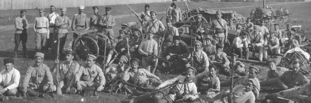 Грузинские войска в Сочи 1919