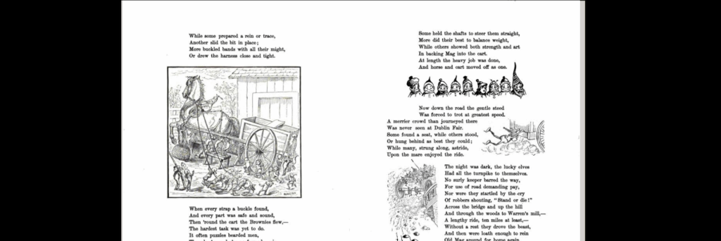 книжка-комикс Палмера Кокса про домовых