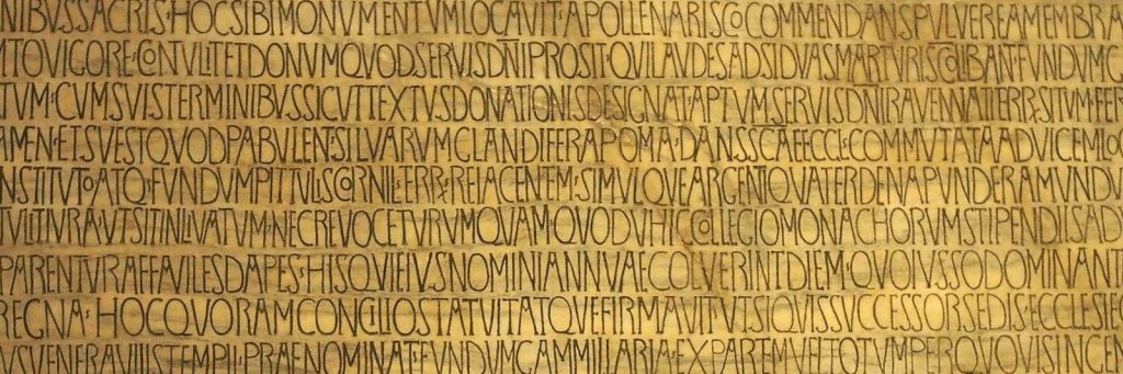 Этрусские надписи в Италии