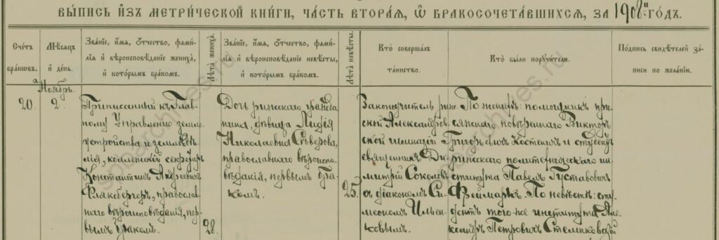 метрическая книга