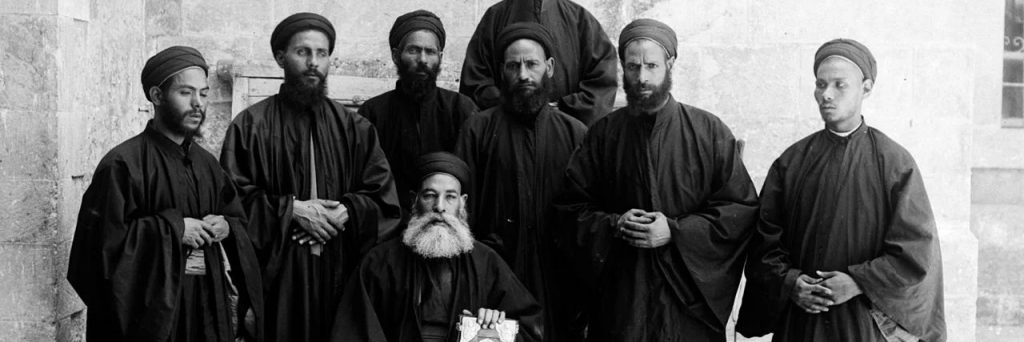 Коптские монахи, начало 20 века