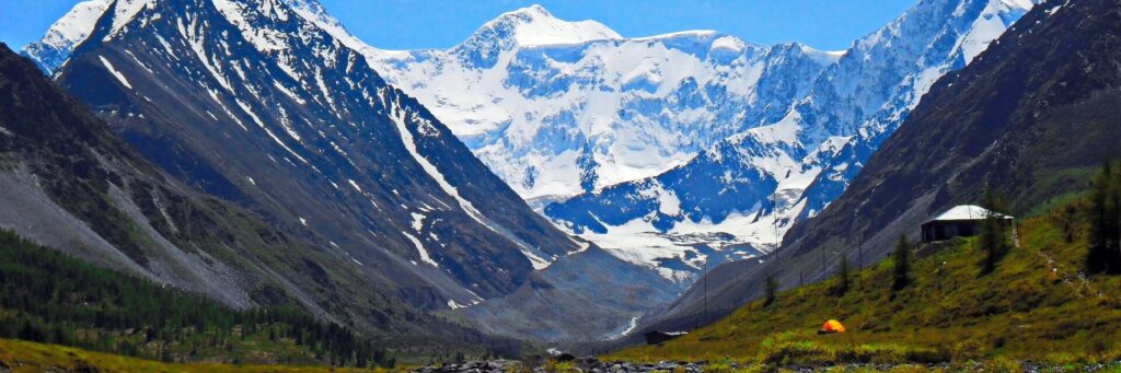Гора Белуха на Алтае 