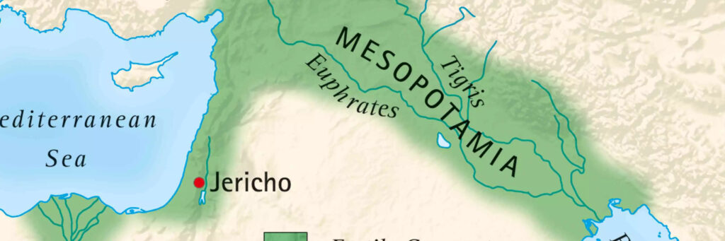 Месопотамия на карте