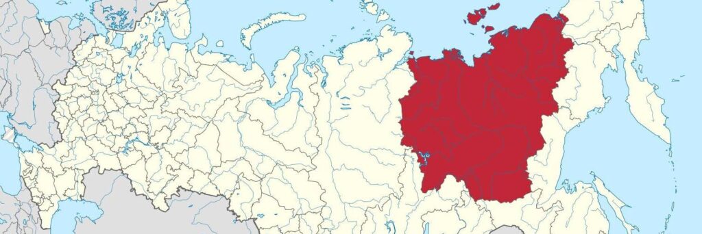 якутия на карте россии