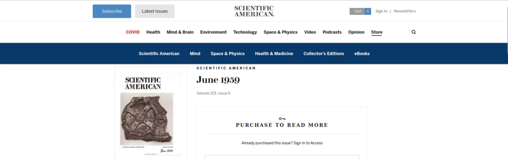 журнал «Scientific American»