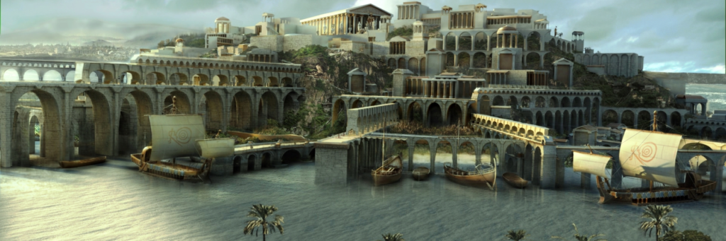 Атлантис город древних