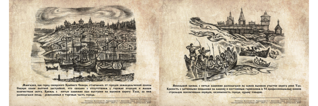 Александр Сергеевич, из цикла  иллюстраций о «златокипящей» Мангазеи