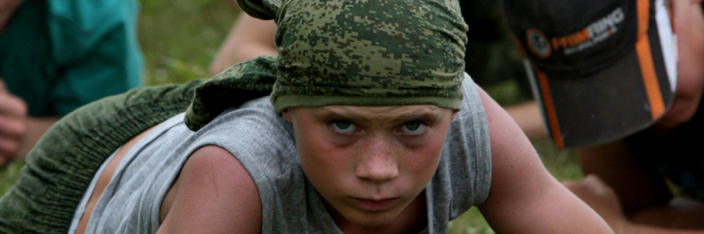 Военный лагерь для детей для воспитания маскулинности
