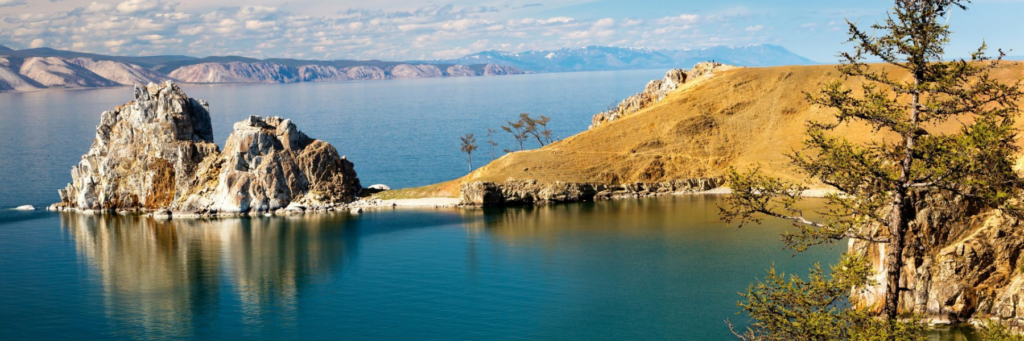Озеро Байкал Ольхон бухта Песчаная
