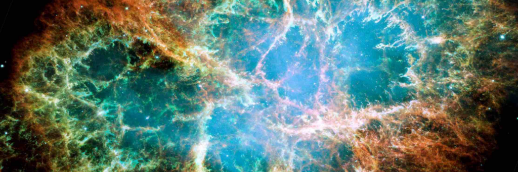 Так красочно выглядит даже остаток взрыва сверхновой — так называемая Крабовидная туманность в созвездии Тельца