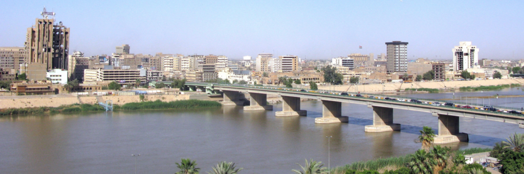 Река Тигр Багдад Месопотамия