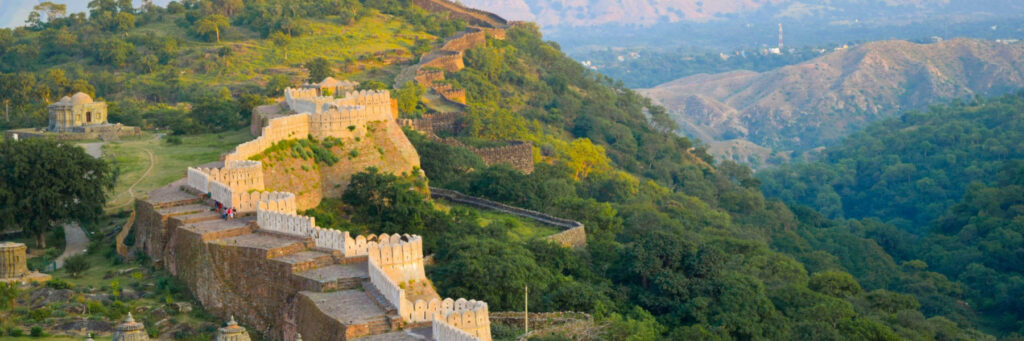Великая стена Кумбалгарх, Индия