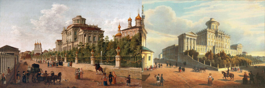 Дом Пашкова картины 19 век