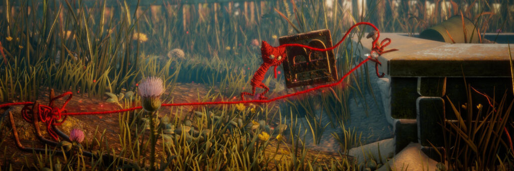 Скриншот из игры Unravel Two