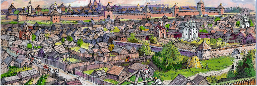 Новгород 15 века