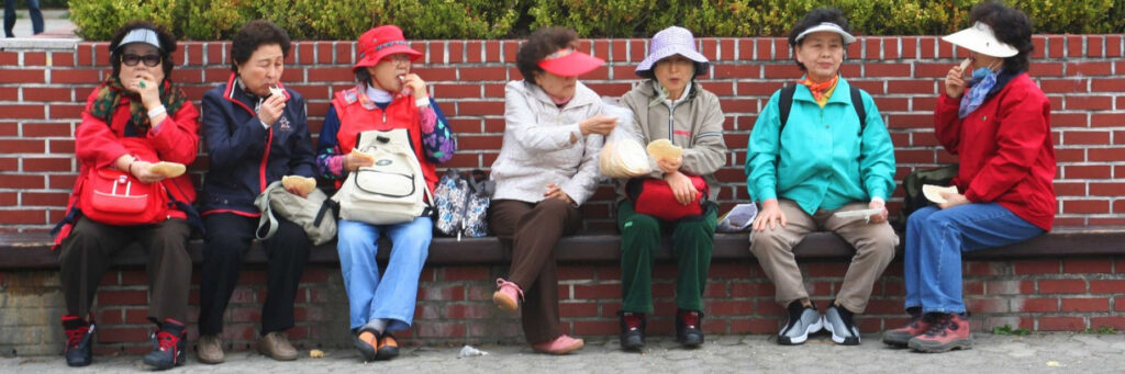 корейские пенсионеры