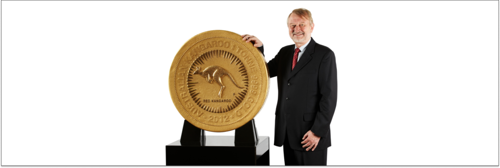 Австралийская золотая монета "Кенгуру"