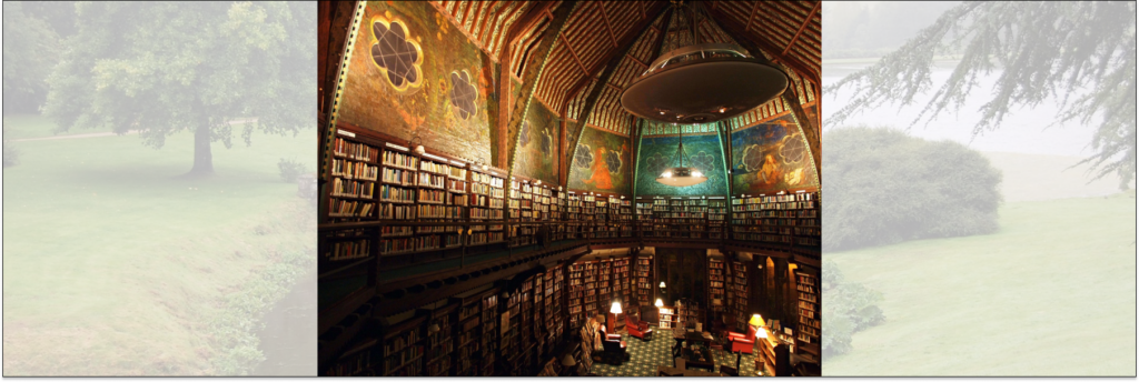 Такая вот красивая Бодлианская библиотека. 
