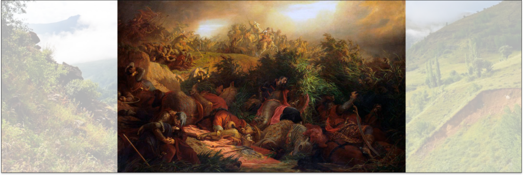 «Битва при Мохаче», картина венгерского художника Берталана Секея. 