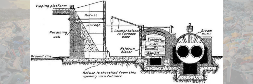 Первые печи для утилизации отходов