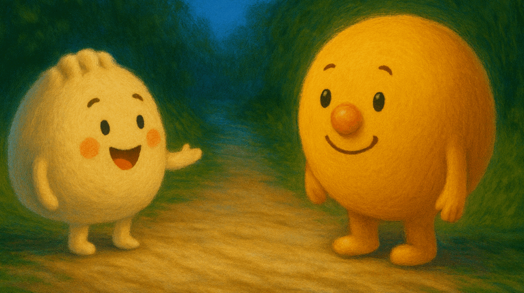 Колобок и чувашская кухня