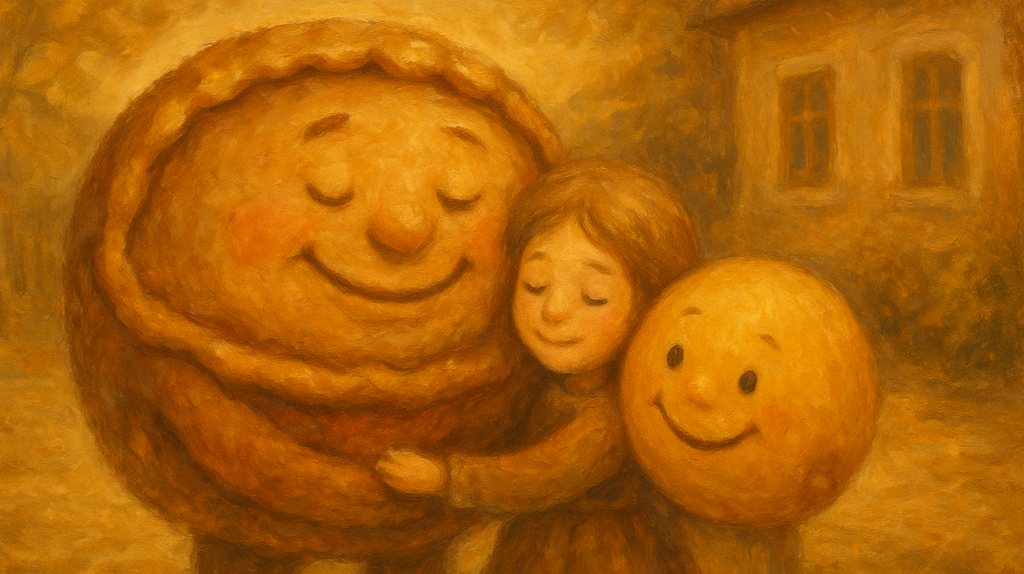 Мясной пирог с грибами 